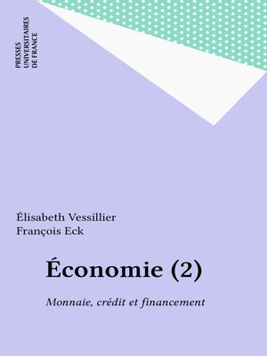 cover image of Économie (2)